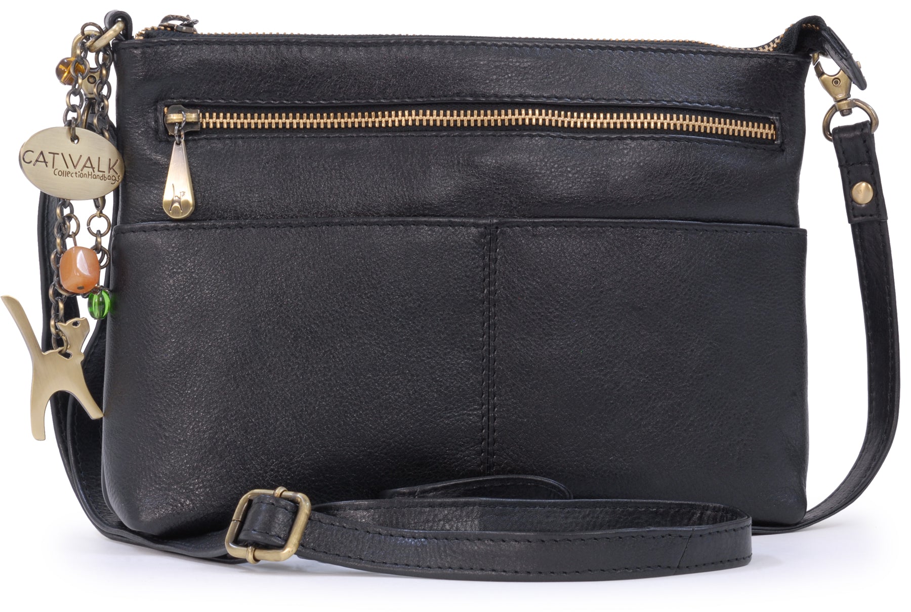 Large black crossbody purse sale